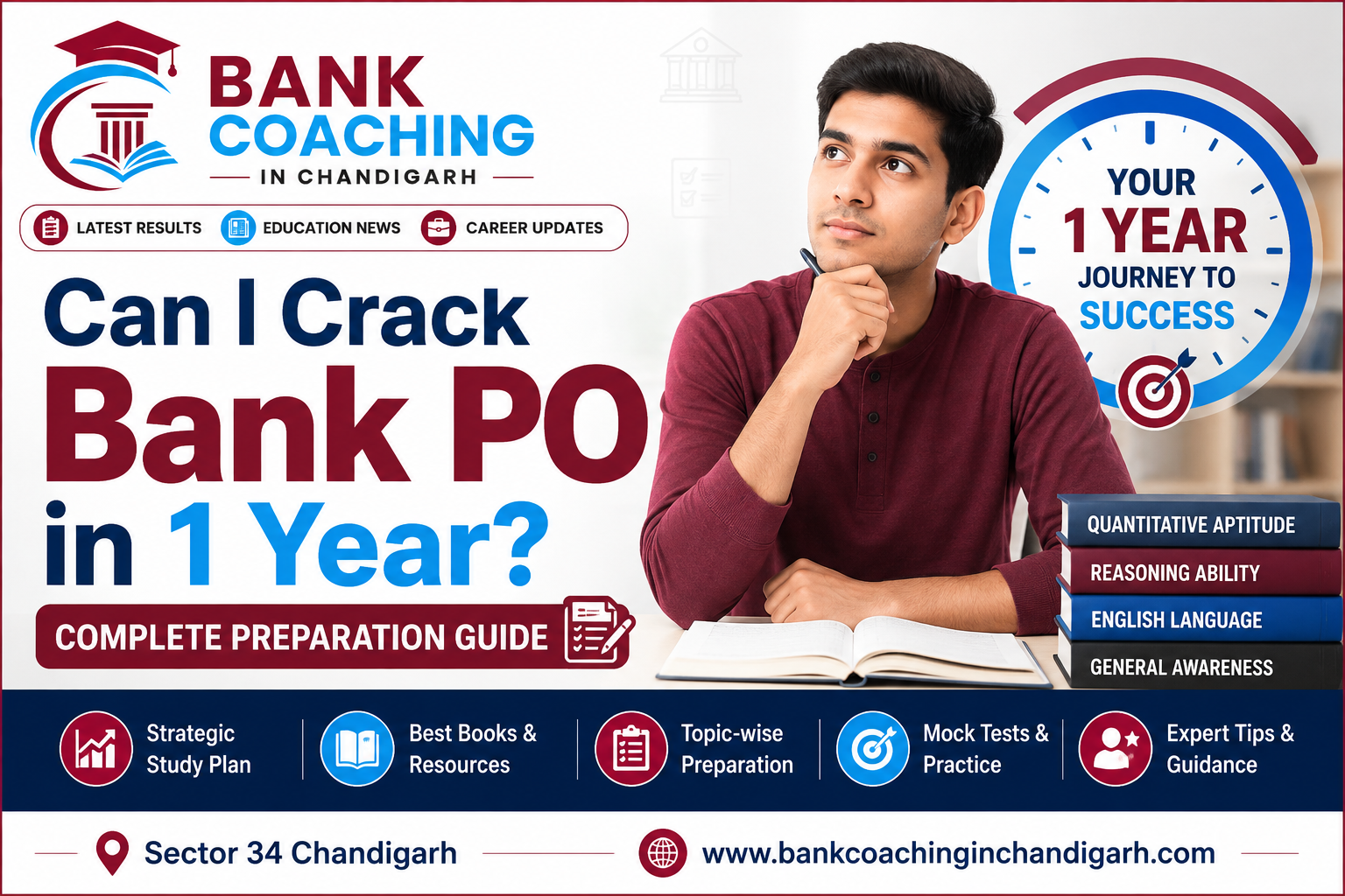 Crack Bank PO in 1 Year